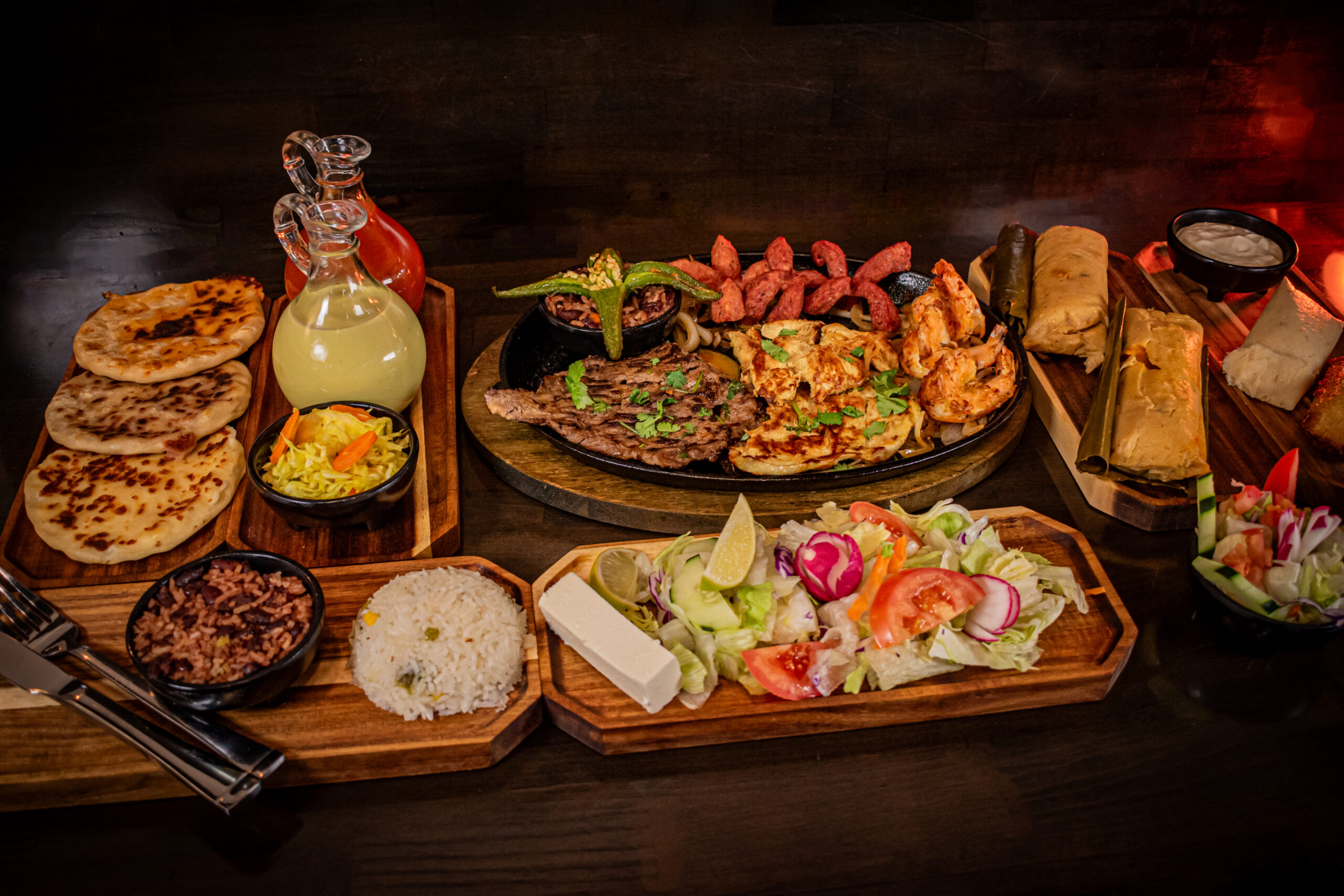 Especialidad de almuerzo de La Granja El Nido